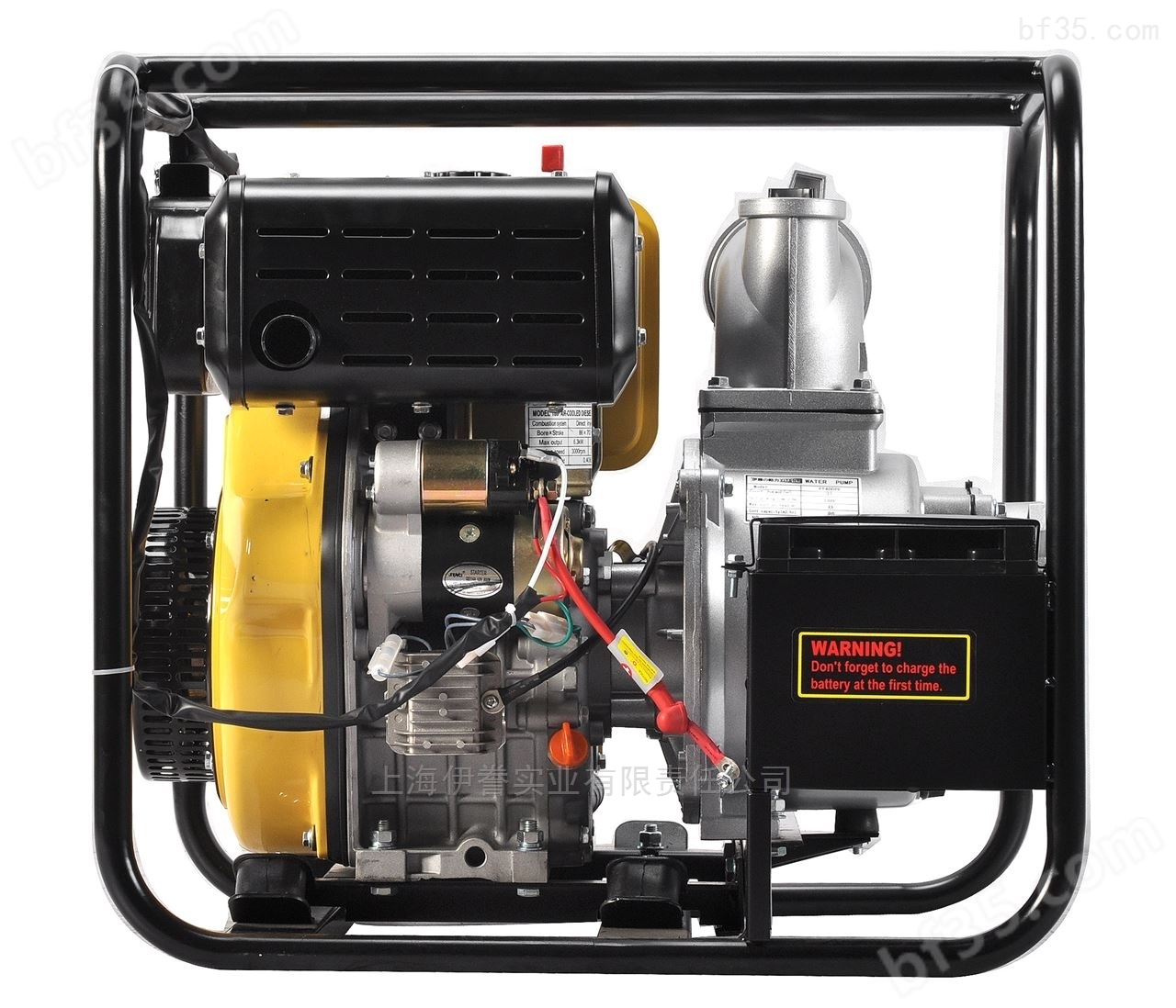 YT40DPE型号4寸口径电启动柴油水泵