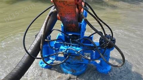 水上挖机清淤泵 沿海液压吸沙泵