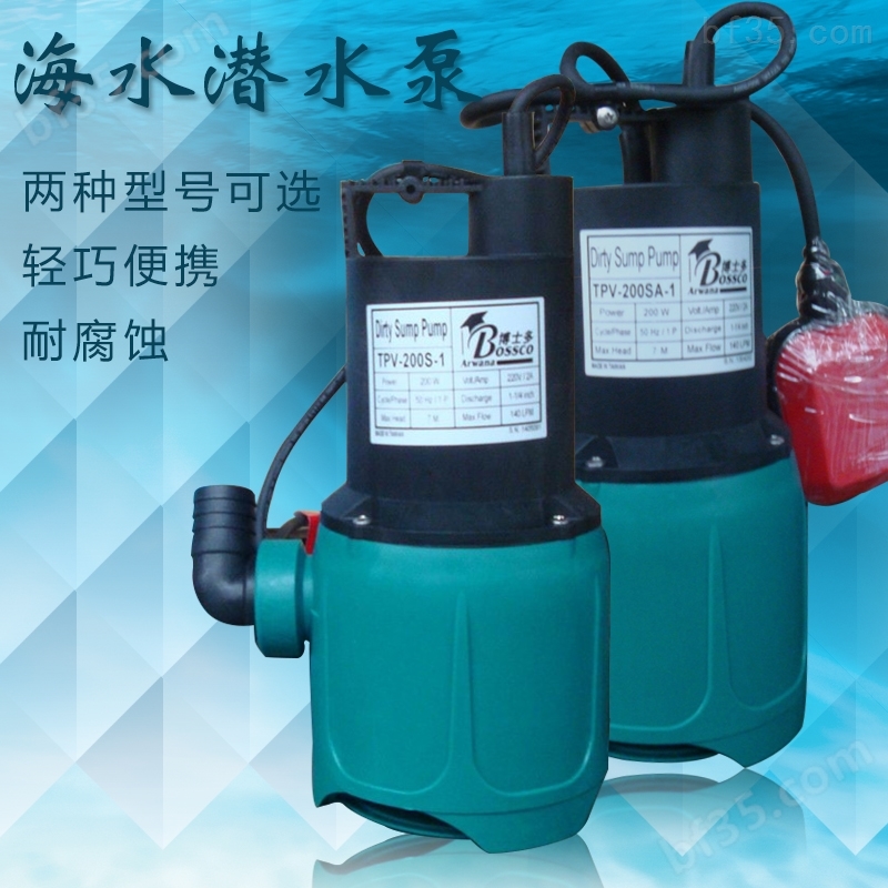 自动潜水泵 海水泵 便携式塑料泵