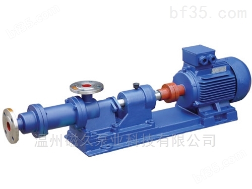 泵厂家出厂I-1B型耐腐蚀螺杆泵