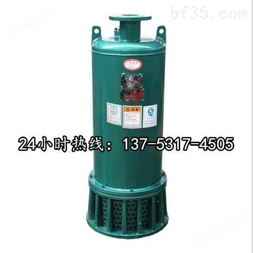 自吸式隔爆潜水排沙泵BQS80-100/2-45/N眉山市品牌