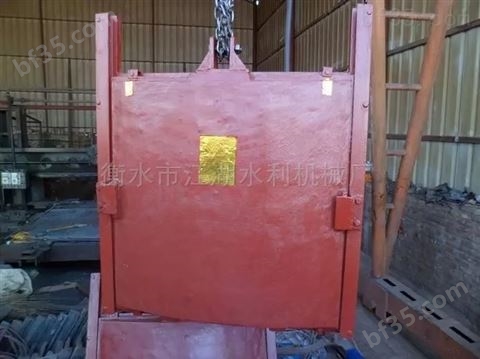 河北厂家供应1.8m*1.8m 铸铁镶铜闸门