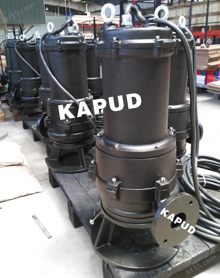 MPE750-2H潜水铰刀泵型号规格  7.5KW撕裂泵 凯普德